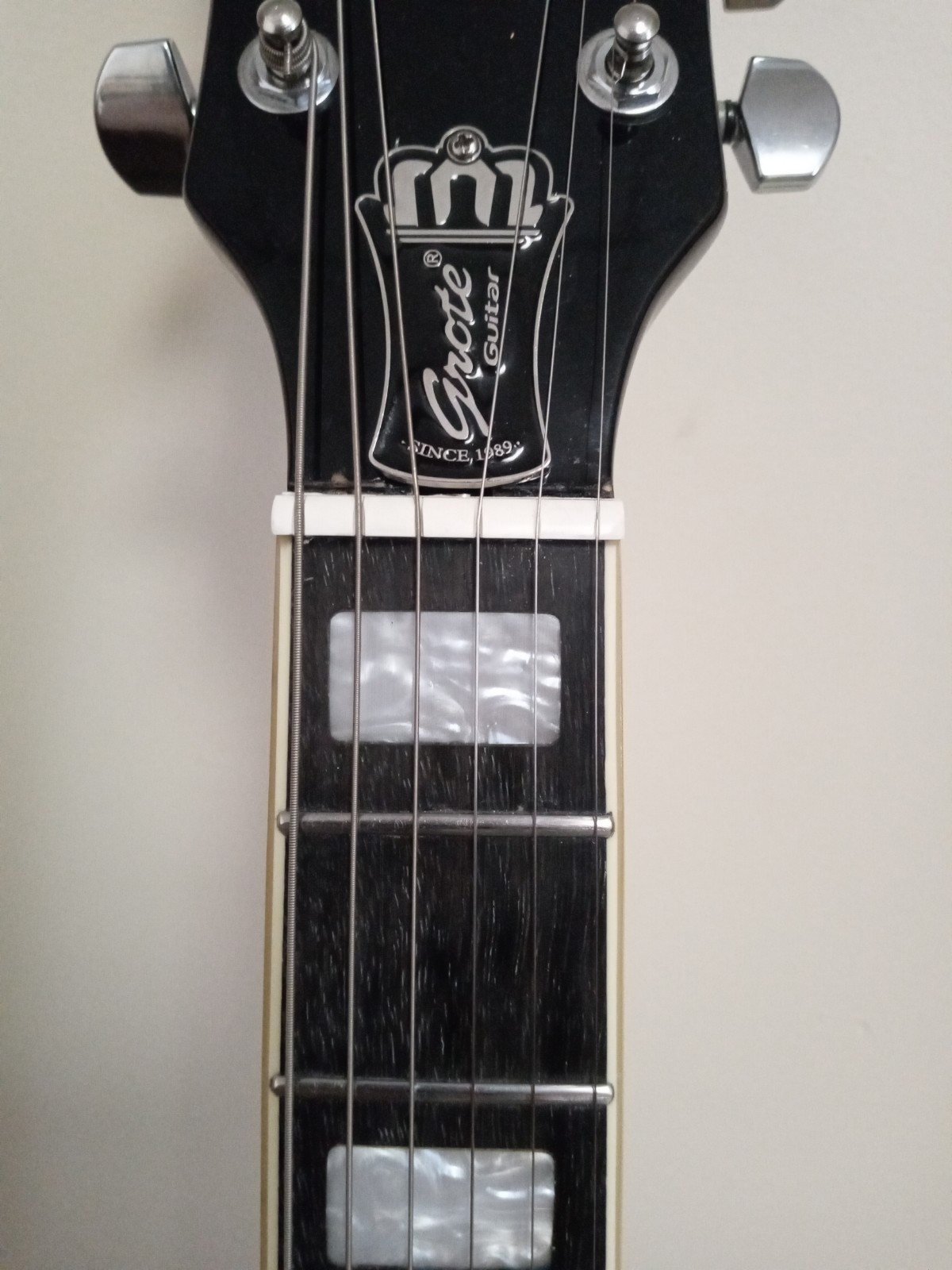 Grote 335 Style Guitar W/ Gig Bag