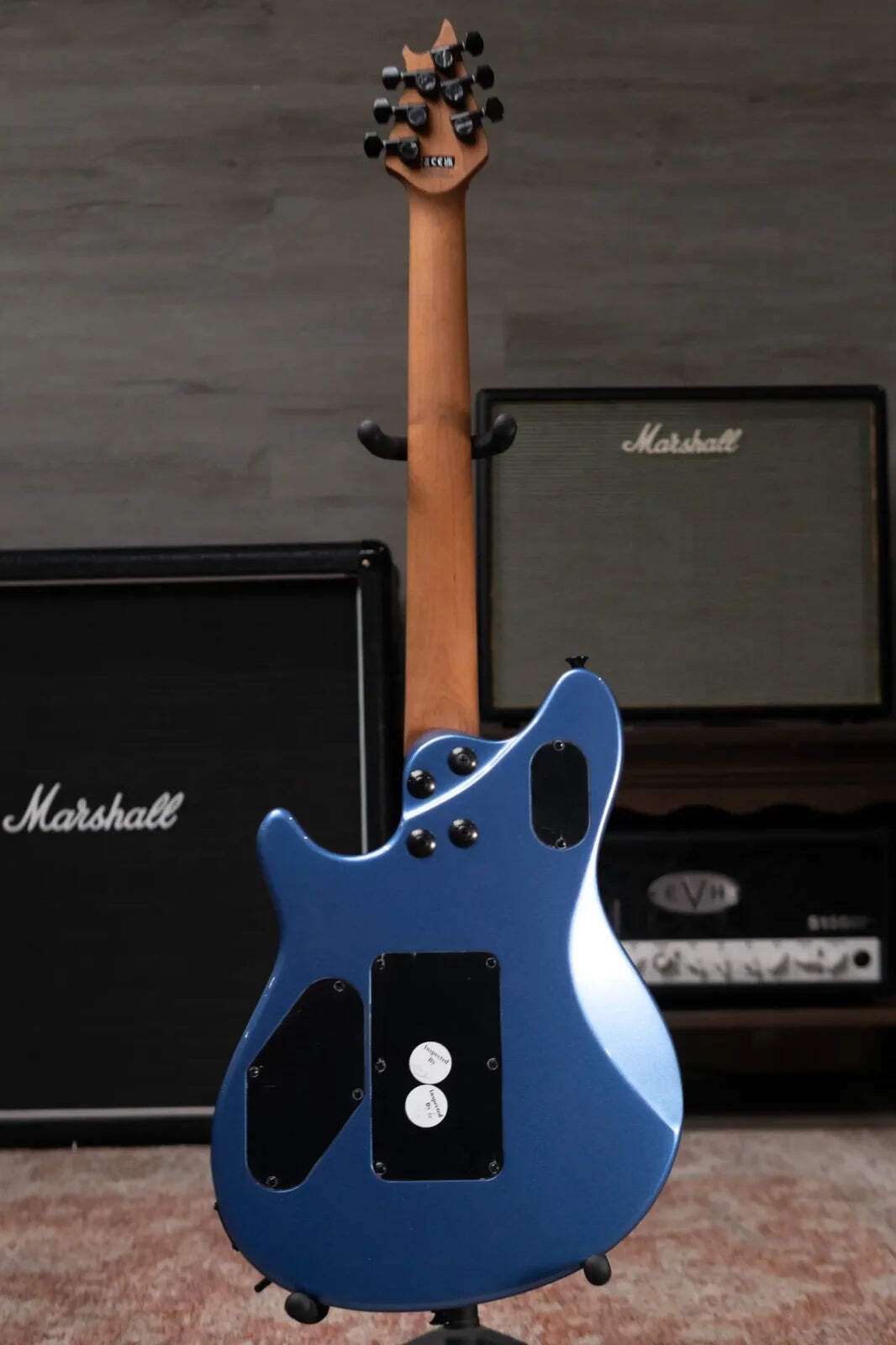 EVH Wolfgang Standard, Baked Maple Fingerboard – Pelham Blue