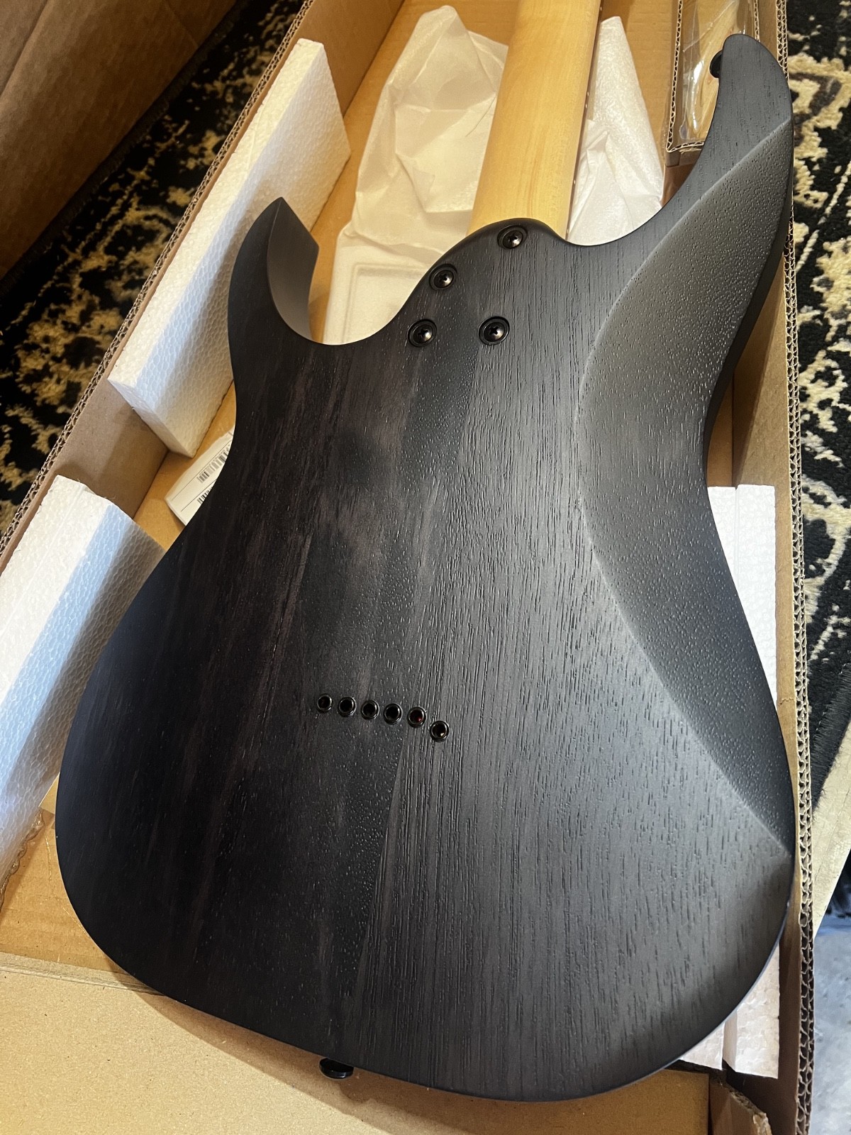 Ibanez RGR431PBCGF RG Standard Electric Guitar – Charcoal Gray Flat