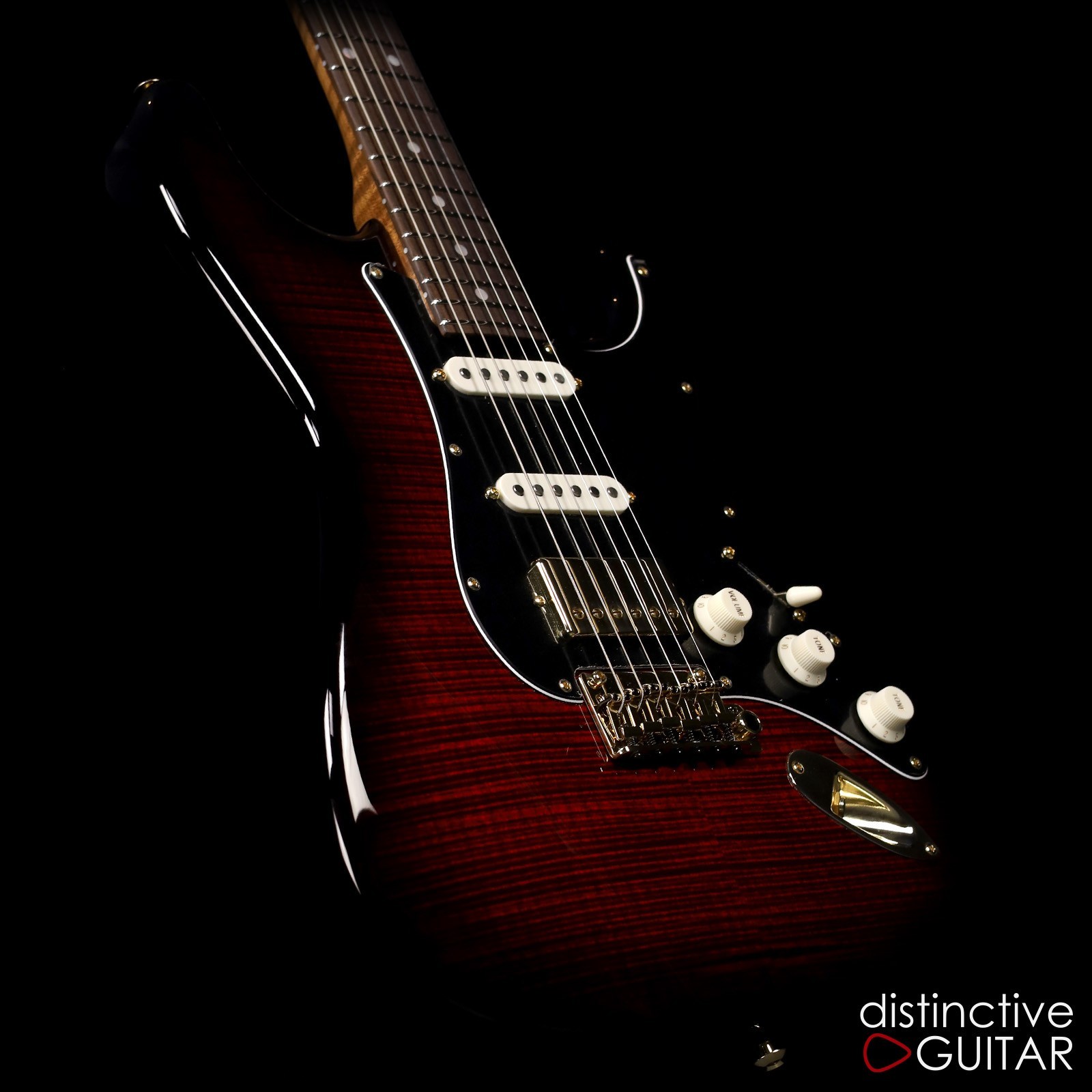 SUHR CLASSIC S CUSTOM – CHILI PEPPER RED BURST