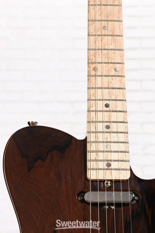 Larrivee Baker-T Pro Electric Guitar, “Standard U” Neck – Natural Ziricote