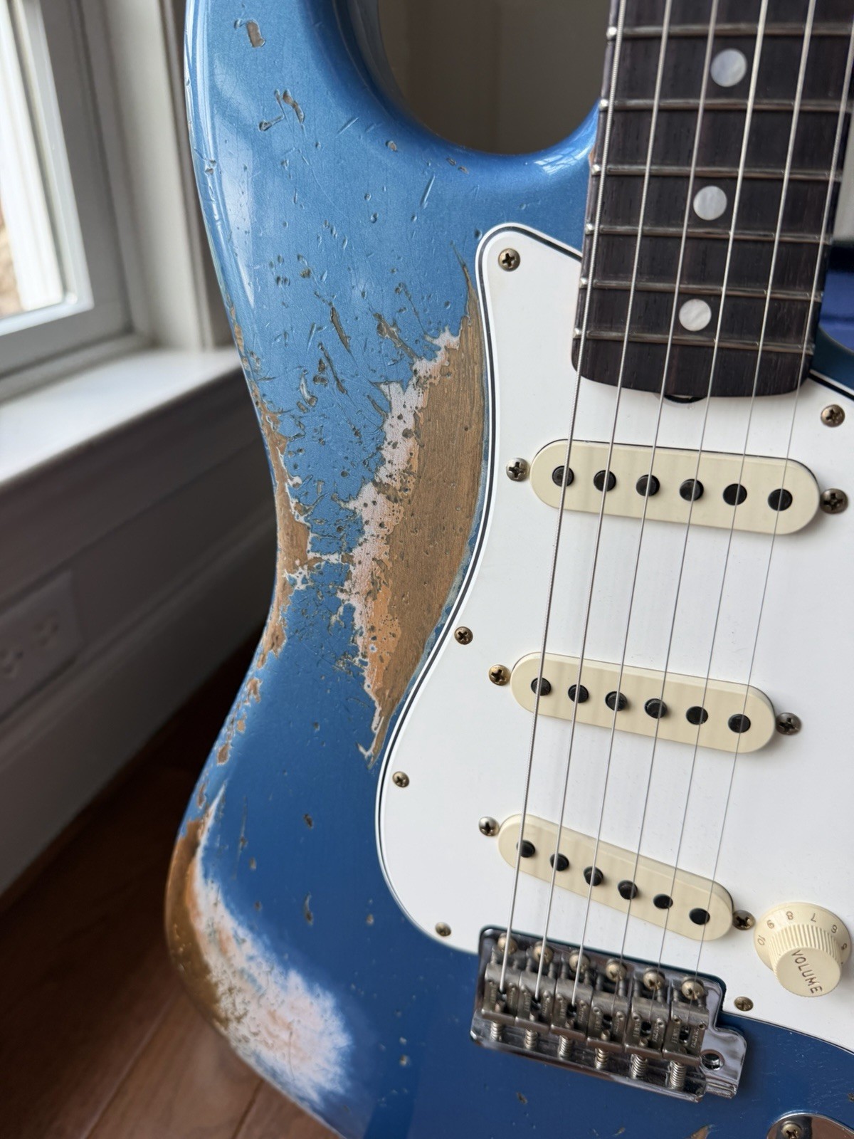 2025 Fender Custom Shop Stratocaster Pro SR25 Super Heavy Relic Lake Placid Blue