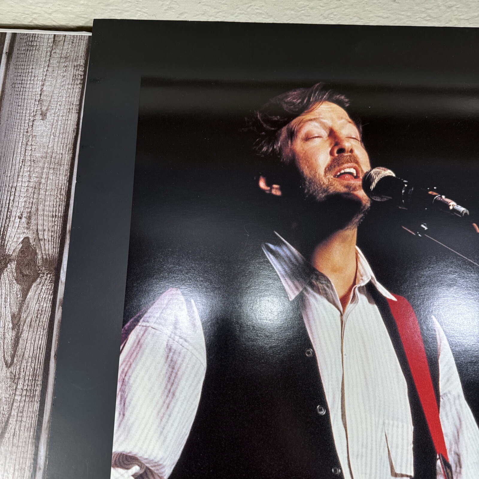 Fender Signature Series Stratocaster Eric Clapton 1992 Poster – Rare 22×17