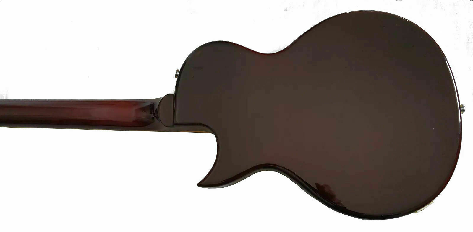 Fishbone Blues Man F35-LP-FH Spalted Maple Yellow Burst F Holes Semi Hollow-body