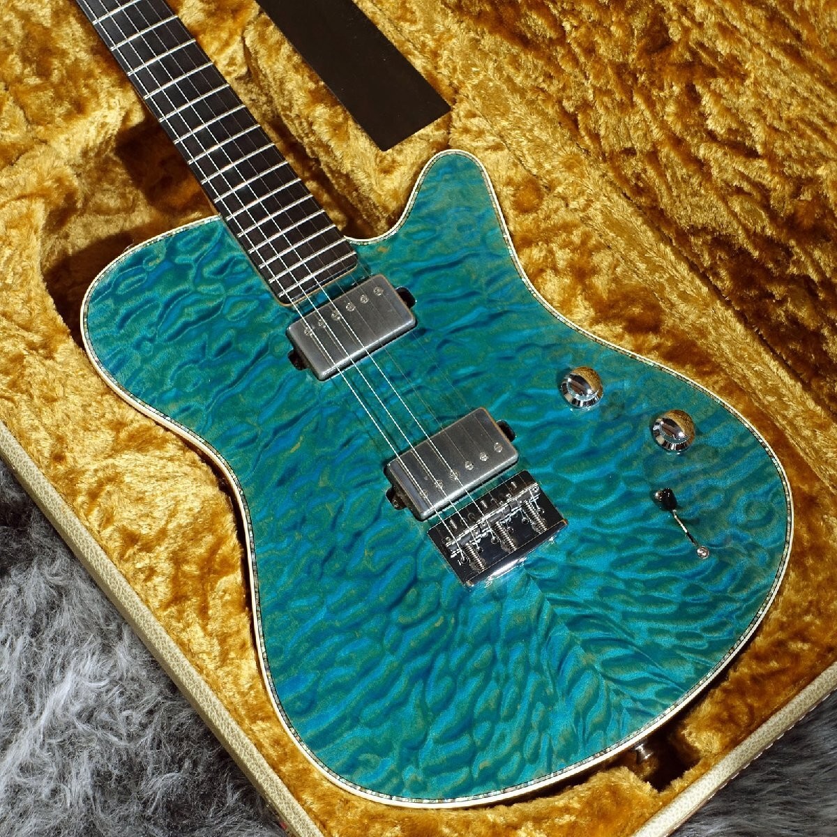 John Page Guitars Aj-K Quilt