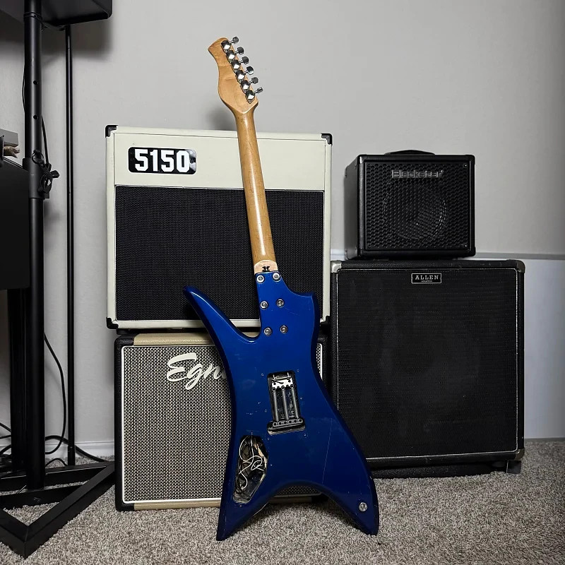Hondo H-2 1980’s Guitar – Blue