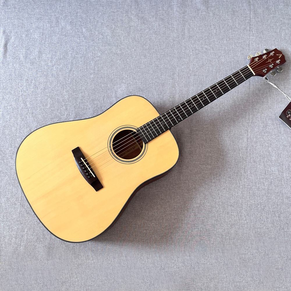 AOSEN D-410: Beginner’s acoustic guitar 41 inch Natural Wood Finish Beginner