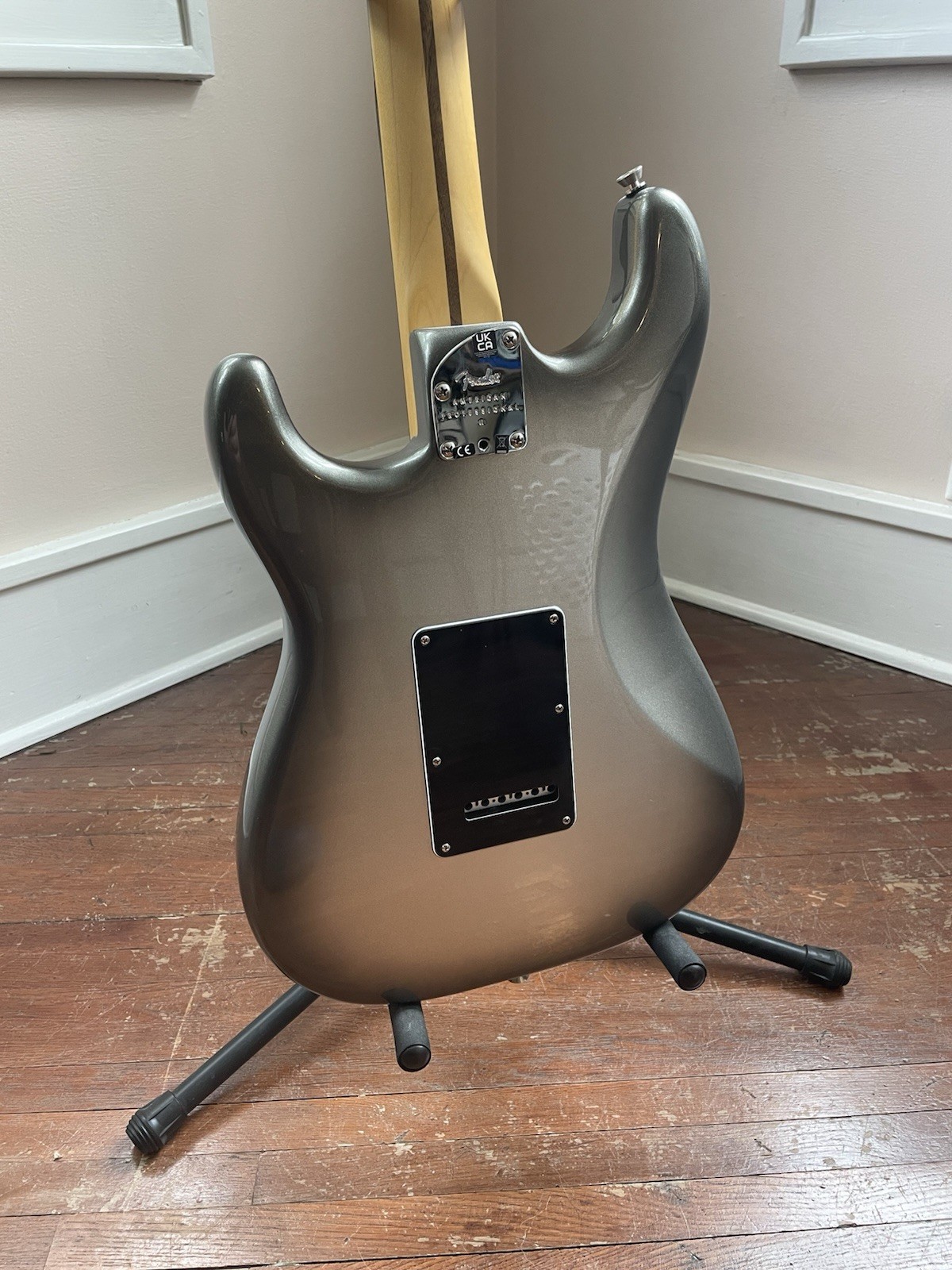 Fender American Professional II Stratocaster In Mercury Silver w/ Hardshell Case