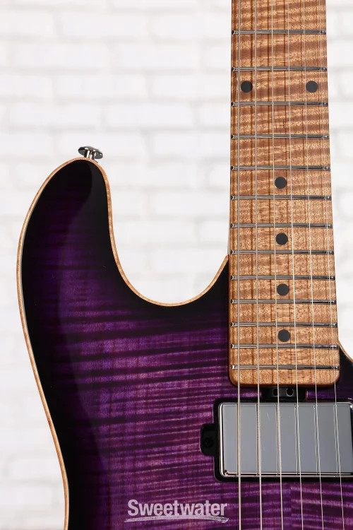 Ernie Ball Music Man Sabre HT Electric Guitar – Grape Slushie