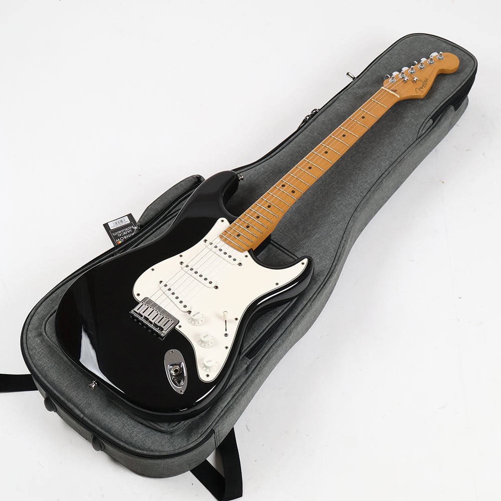 Fender American Standard Hardtail Stratocaster Maple Neck Black 1998 Used