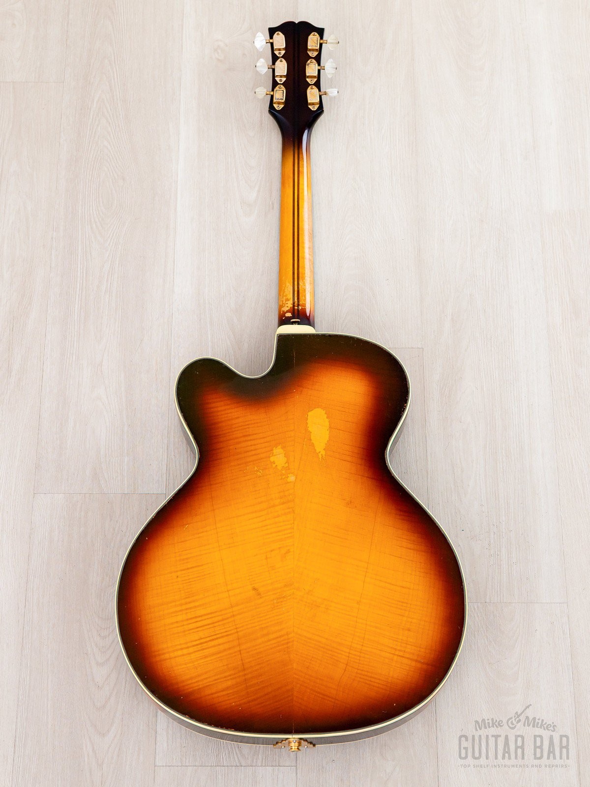 1962 Guild Stuart A-500 Sunburst Vintage Cutaway Archtop w/ DeArmond, Case