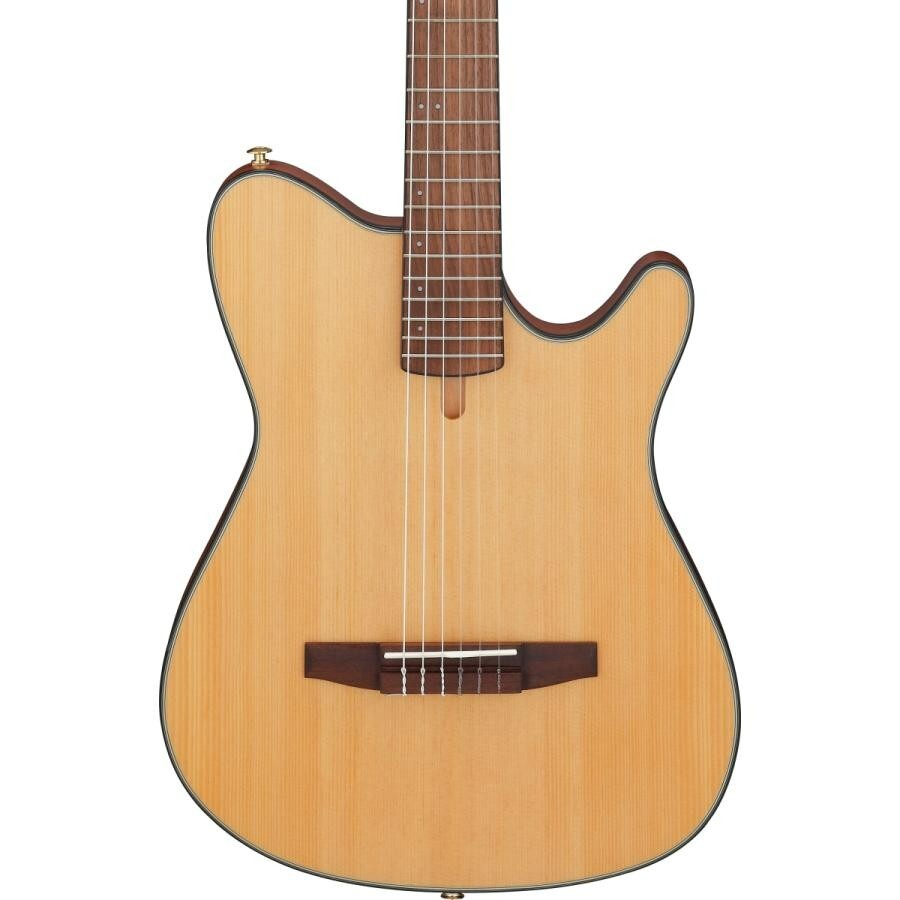 Ibanez FRH10N-NTF Nylon Electric Guitar Natural Flat FR Hollow Body with Gig Bag