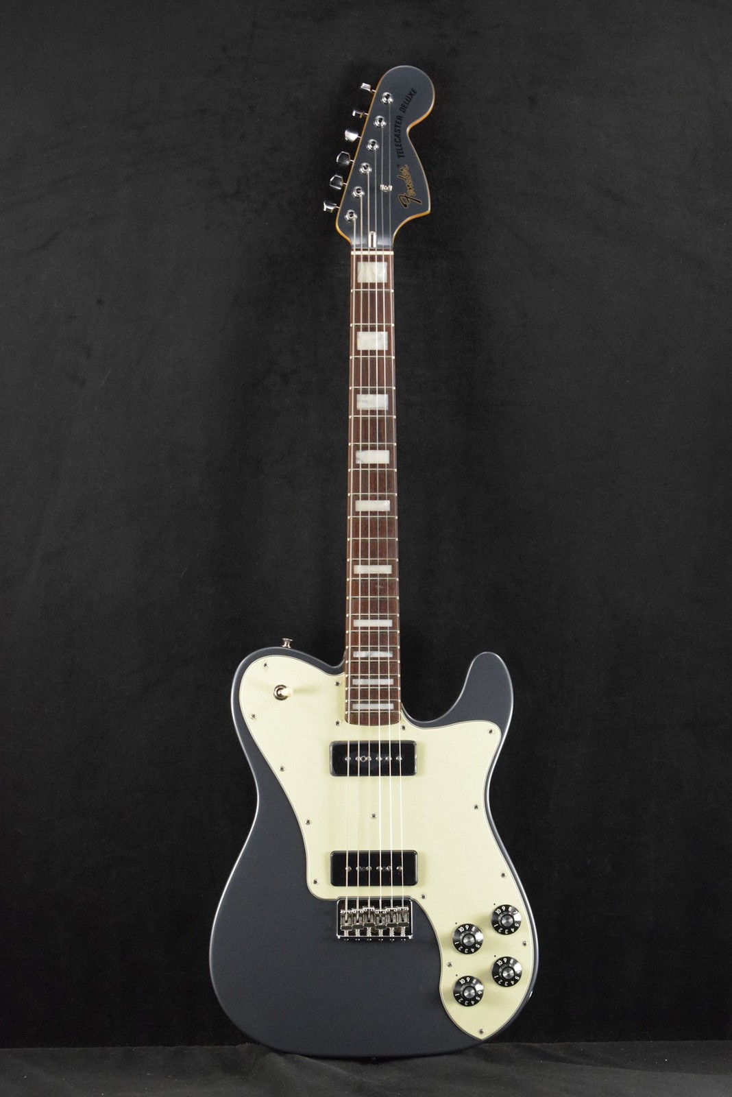 Fender Chris Shiflett Cleaver Telecaster Deluxe Charcoal Frost Metallic Rosewood