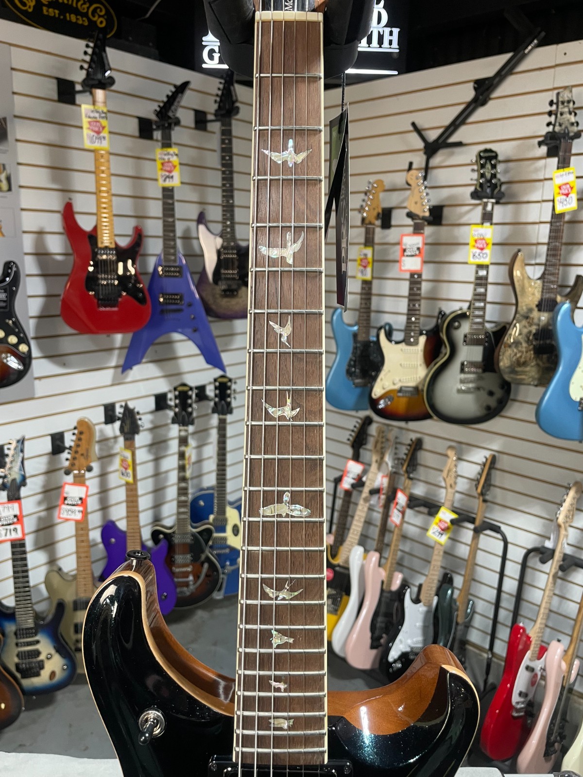 PRS McCarty 594 Electric Guitar – Black Metallic w/OHSC +FREE Plek & Setup #836
