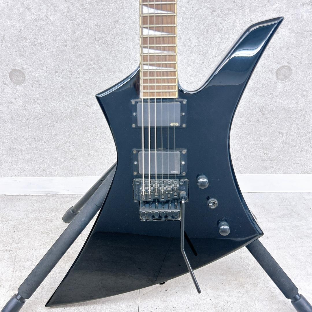Grover Jackson Kelly Model Black E-155 Electric Guitar Shipping From Japan