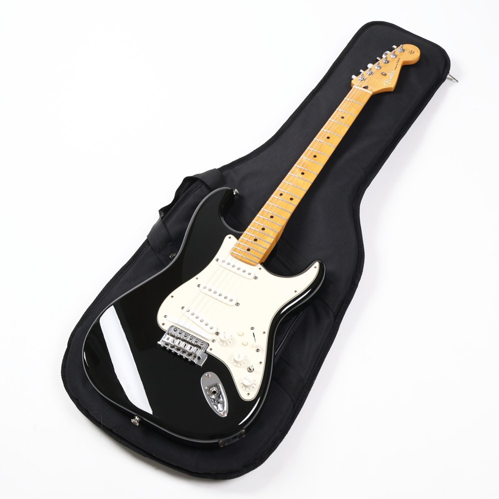 Fender Roland GC-1 GK-Ready Stratocaster Maple Black Used 2012 Alderw/Soft case