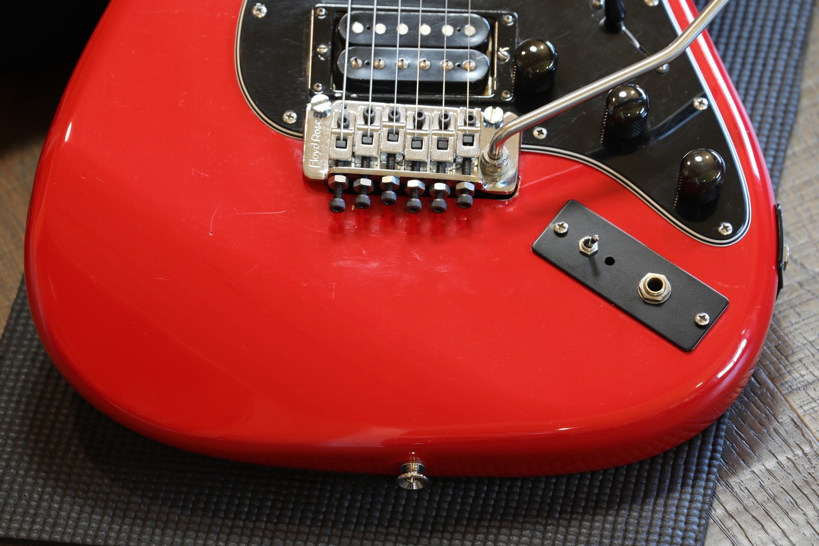 1984 Fernandes Brad Gillis ST-155BG Prototype Guitar Red + OHSC
