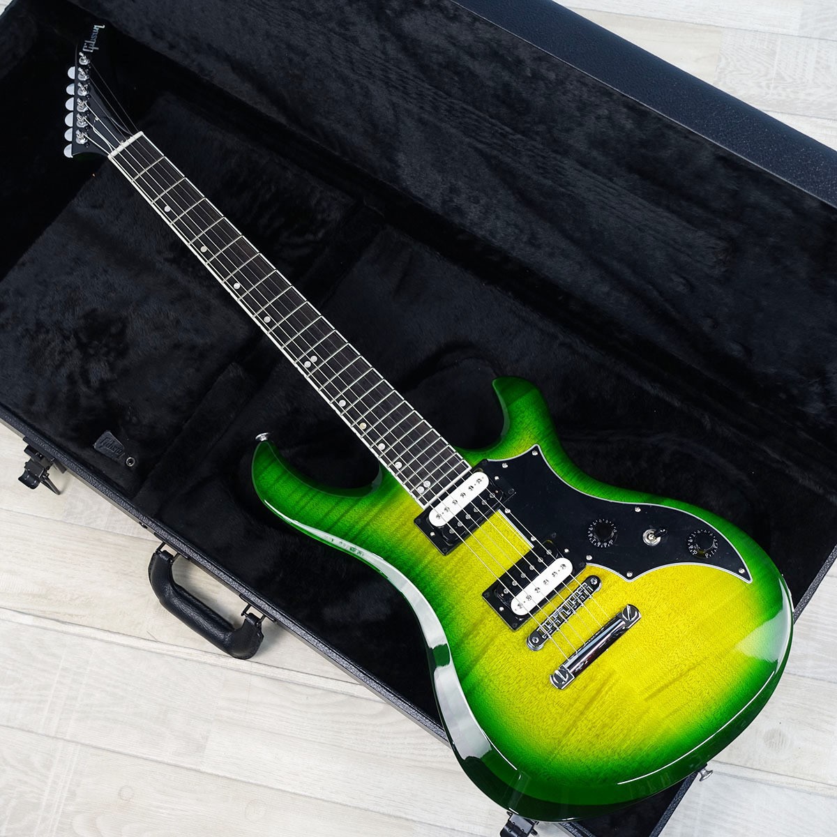 Electric Guitar Gibson Victory Figured Top 2024 Iguana Burst AA Maple USA
