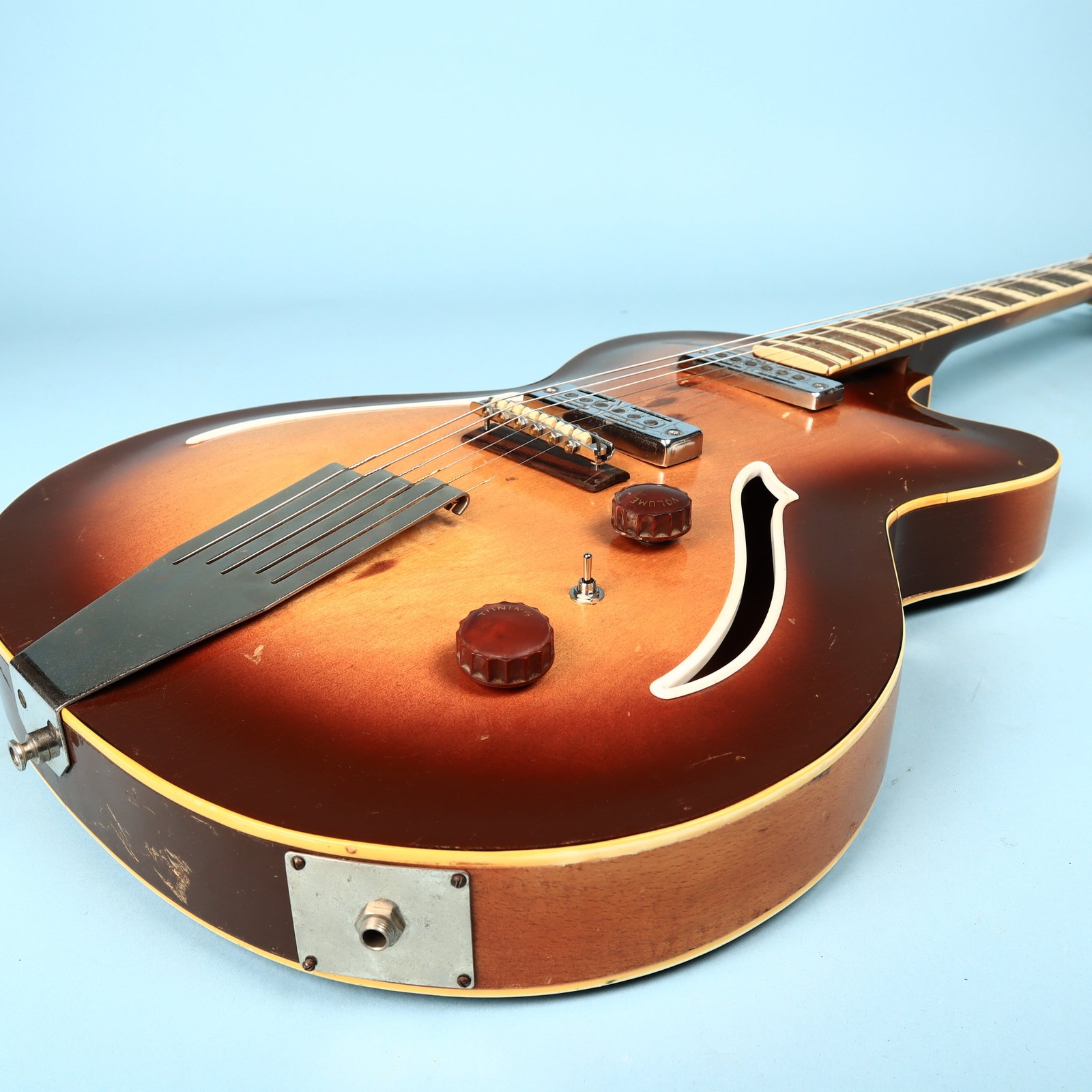 Jolana Neoton Archtop Electric Guitar, Made in Czechoslovakia