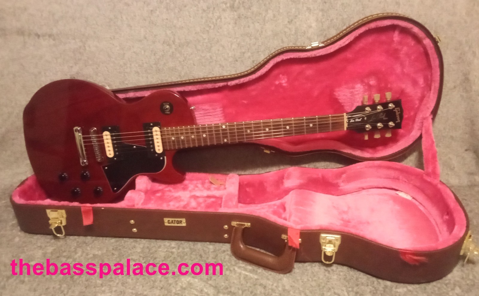 2017 GIBSON LES PAUL SPECIAL LTD HERITAGE CHERRY MAHOGANY ZEBRA ALNICO PICKUPS