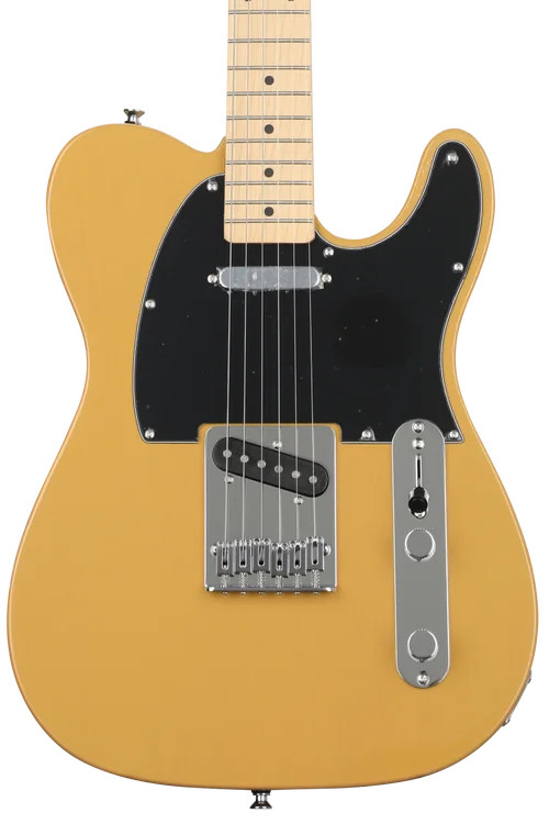 Squier Affinity Series Telecaster Electric Guitar – Butterscotch Blonde with
