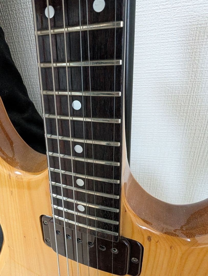 Greco GO II 700 Electric Guitar Vintage 1970s MIJ Made in Japan Natural Finish