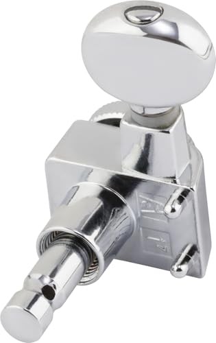 Fender Parts Locking Tuners with Vintage-Style Buttons Chrome From Japan