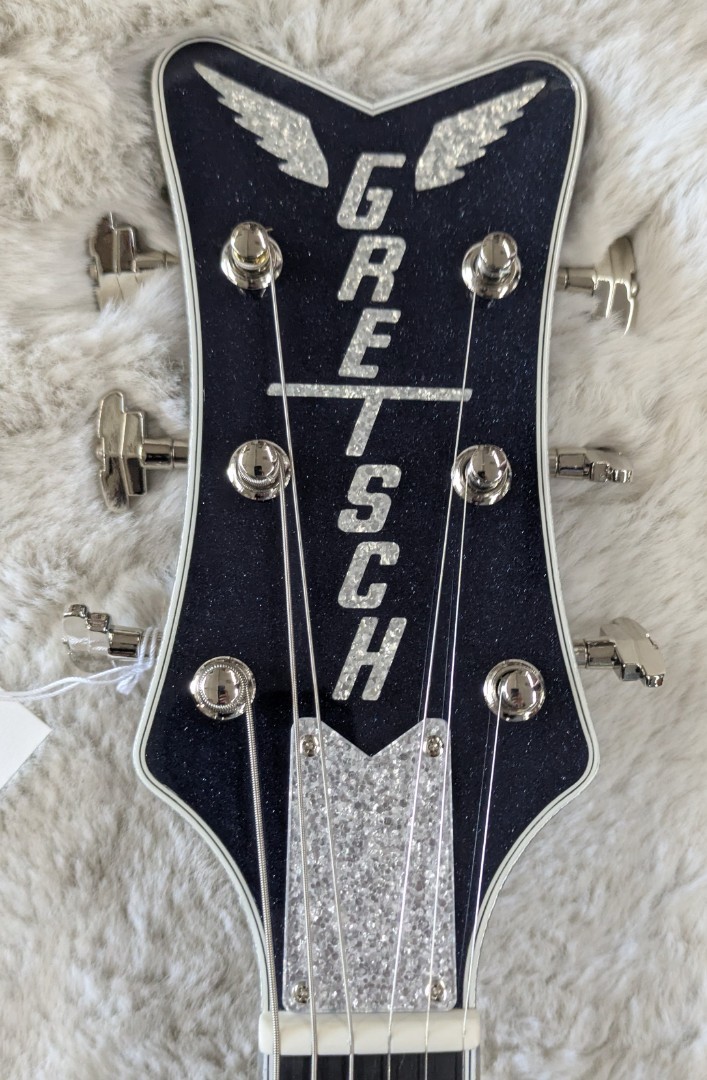 Gretsch G6136T-RR Rich Robinson Signature Magpie w/ Bigsby, Raven’s Breast Blue