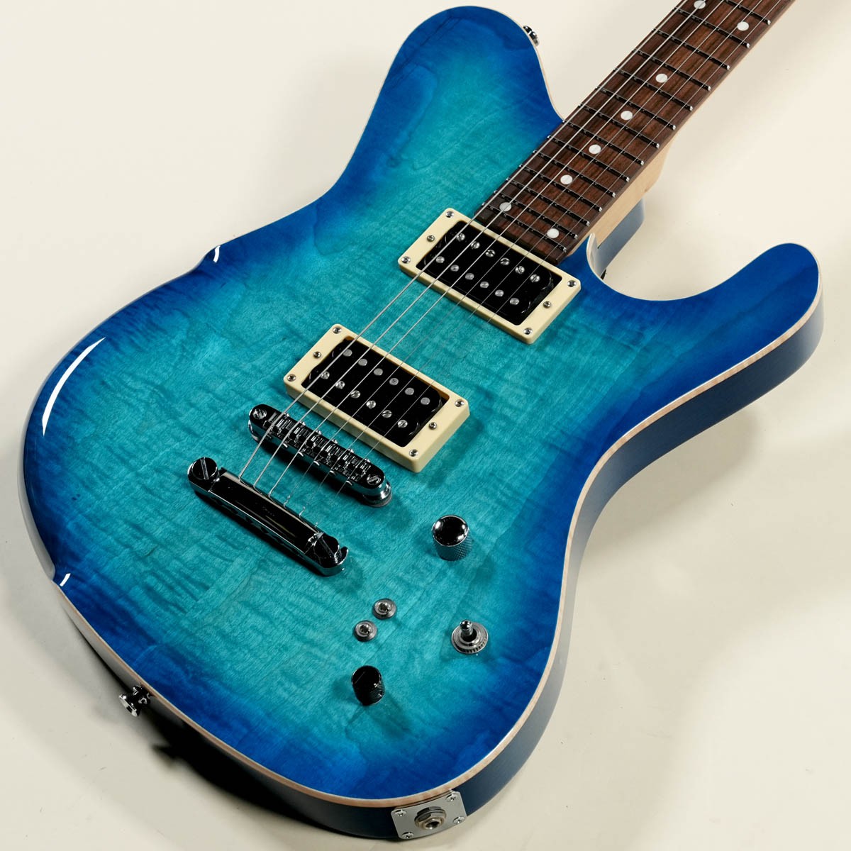 Used DRAGONFLY / BODER 666 Maple Top/Ash STBL S/N X16031S Electric Guitar