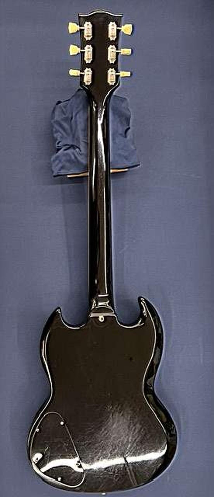 GRECO SG Used 1982–1990 Mahogany body Mahogany neck Rosewood fingerboard Black
