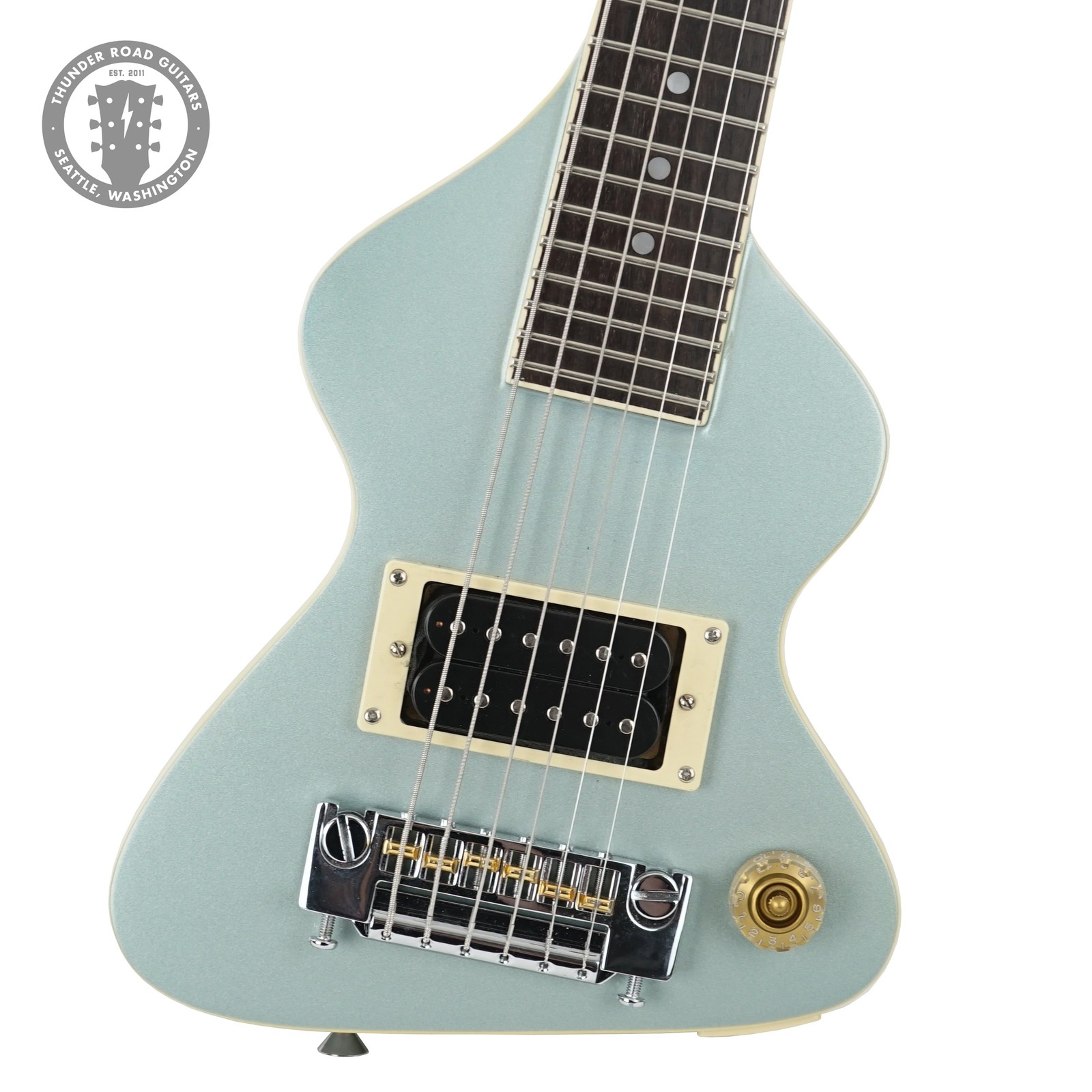Used Chiquita Travel Guitar Cool Blue