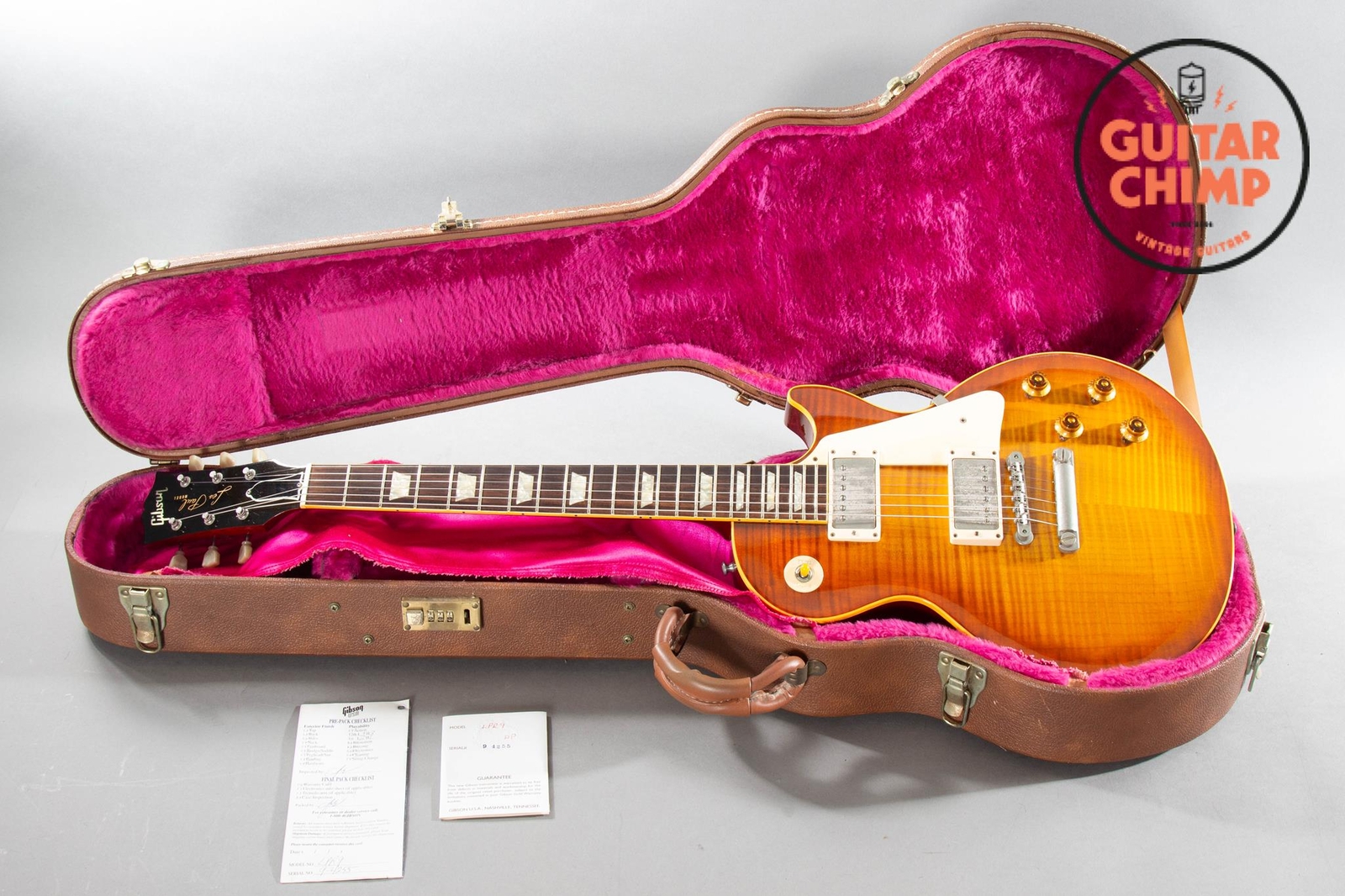 1994 Gibson Custom Shop Historic ‘59 Reissue Les Paul Heritage Cherry Sunburst F