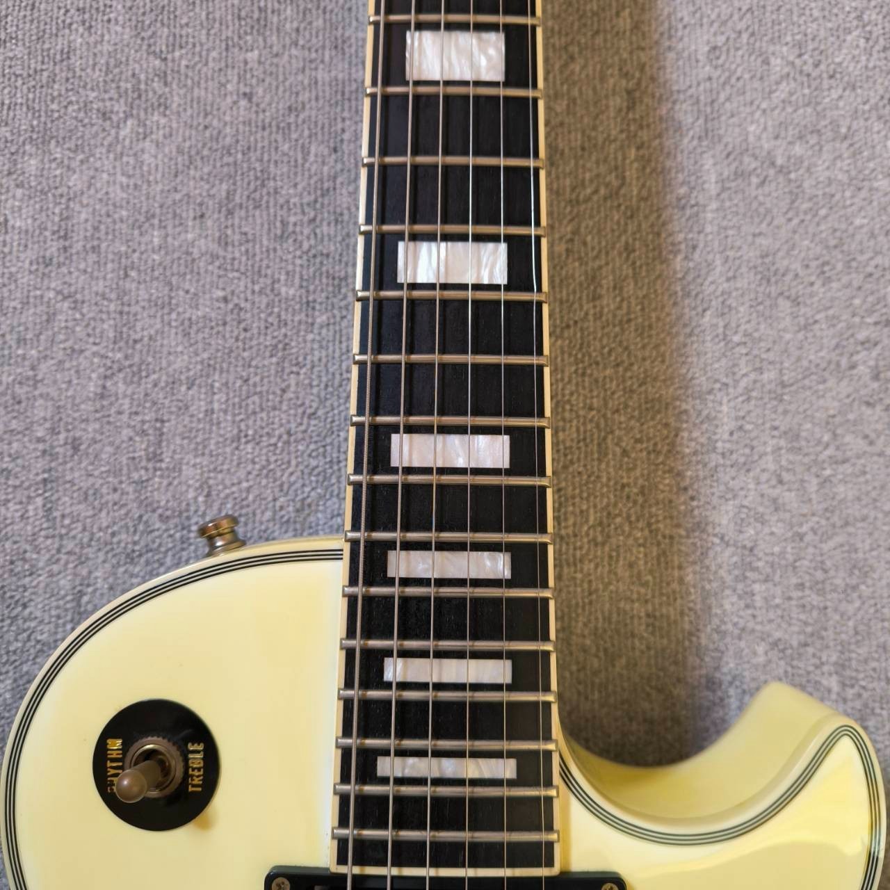 Edwards by ESP Les Paul Custom Type Black 3PU 4.1kg Shipping From Japan #3