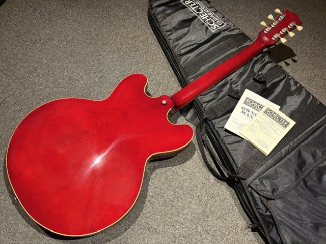 Schecter L-ES-STD-60/BCH Semi-Hollow Electric Guitar used