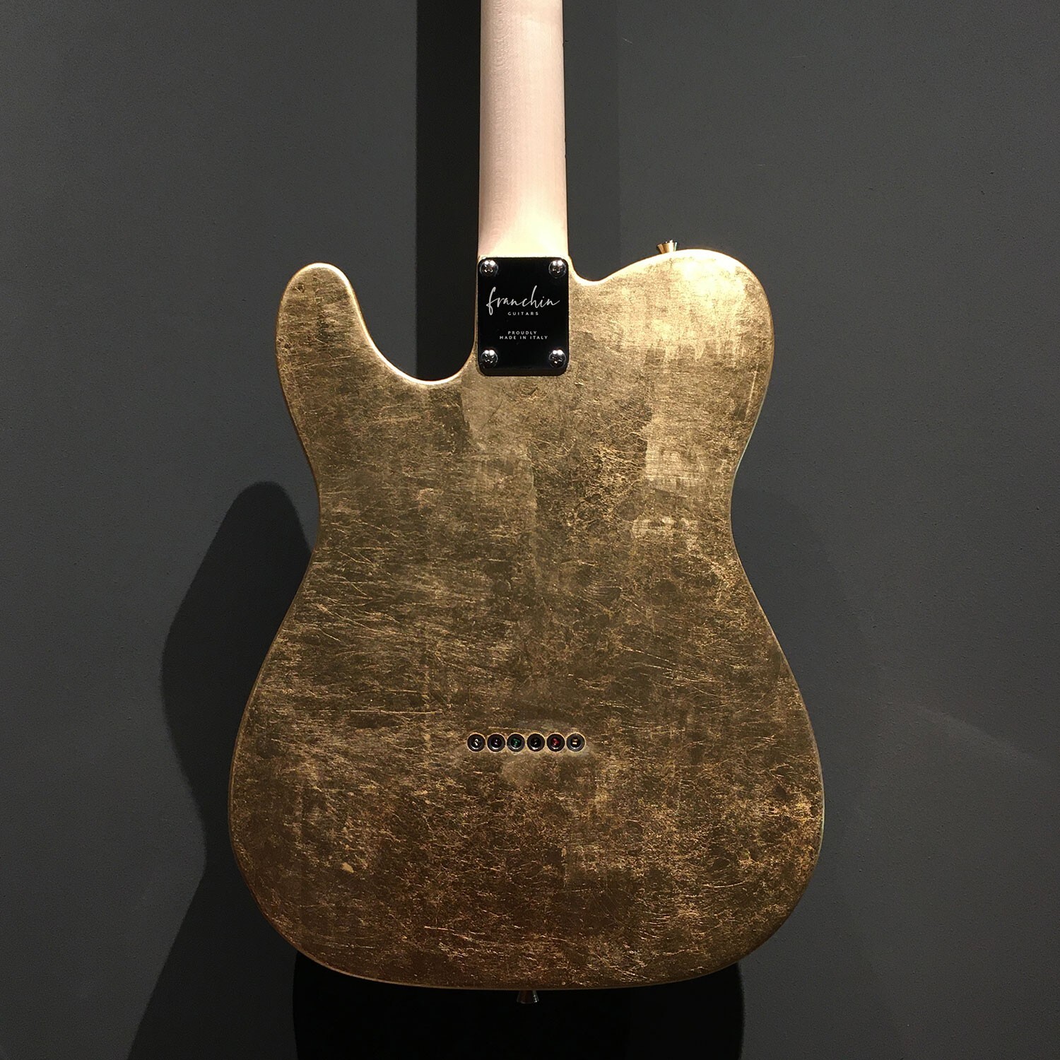 FRANCHIN Mars guitar Glossy METALLIC LEAF T-Style *MADE TO ORDER