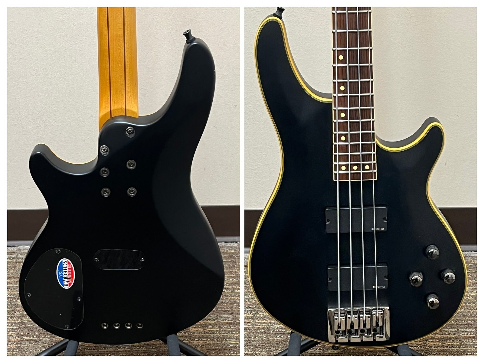 Schecter C-4 Custom MIK Active Black
