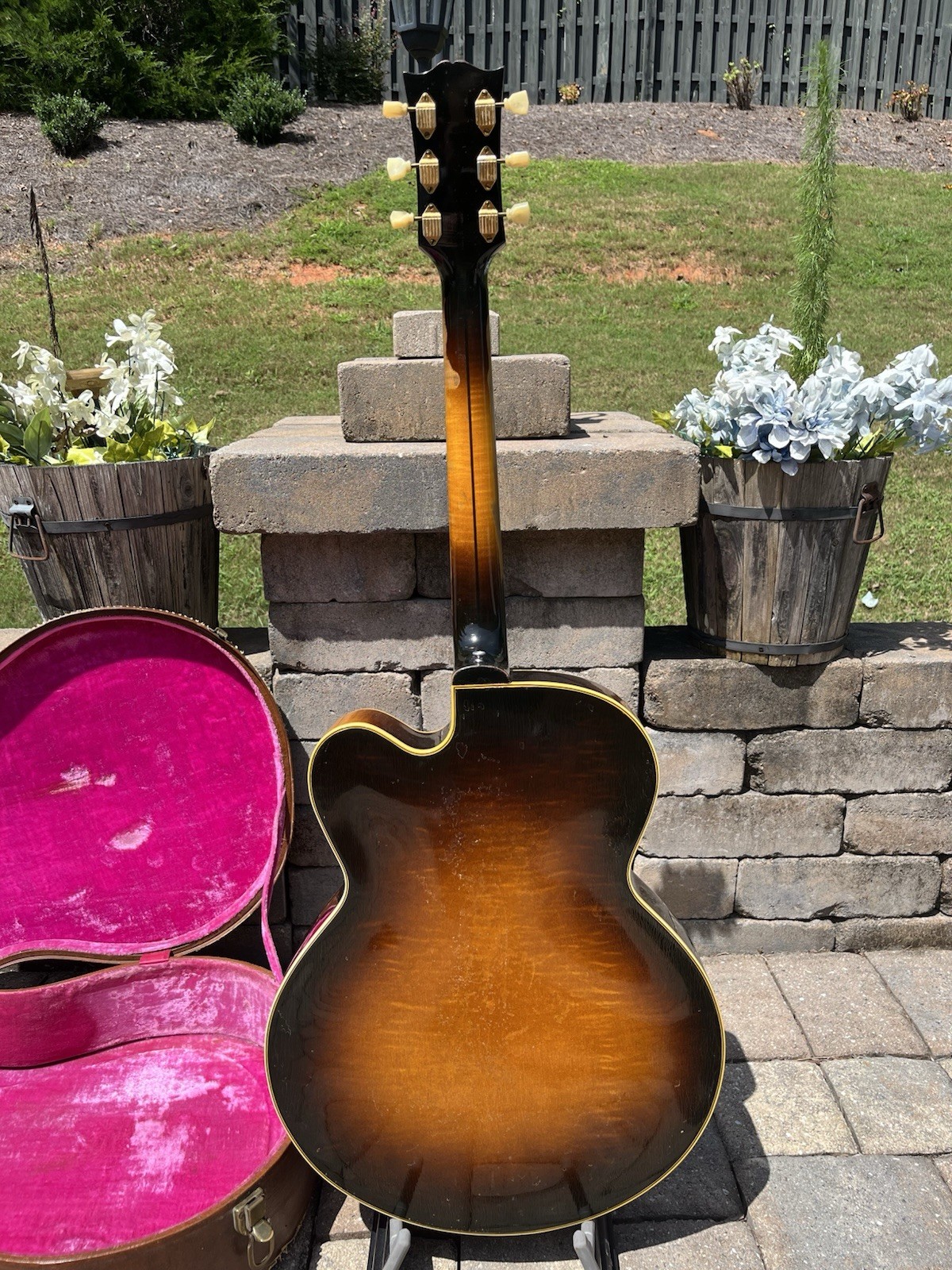 Vintage 1952 Gibson ES 5 Hollow Body Guitar