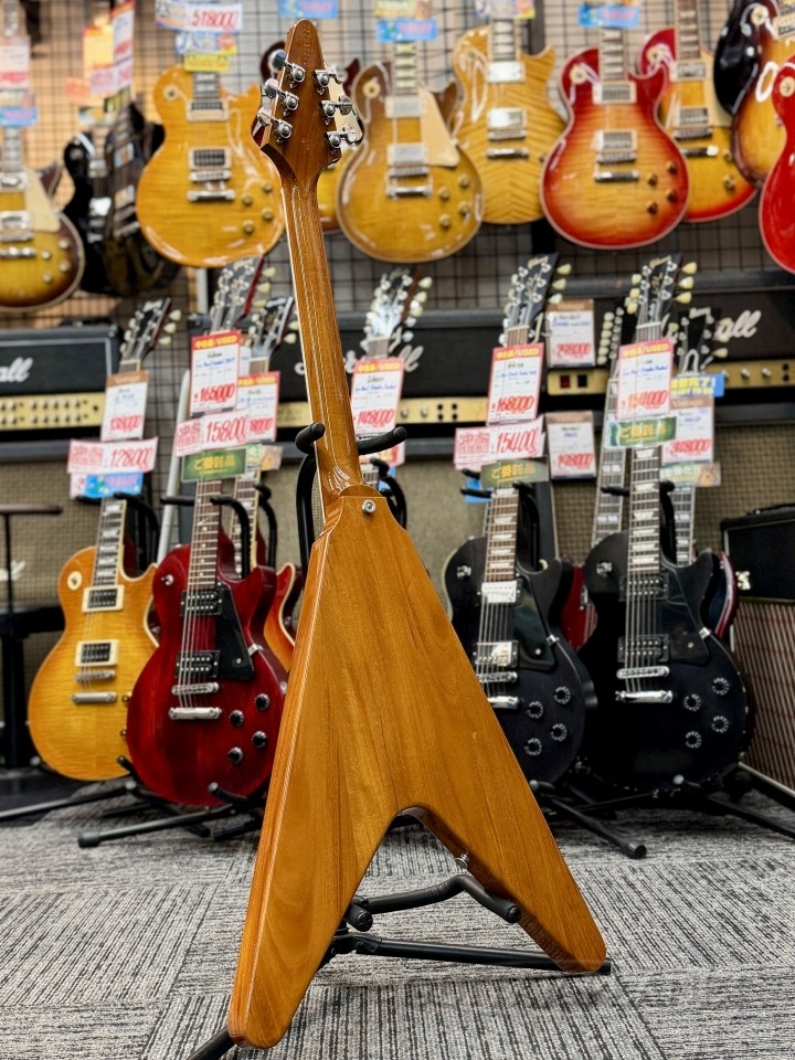 Gibson 70S Flying V -ANTIQUE NATURAL- 2023 Used Electric Guitar [AUTH]