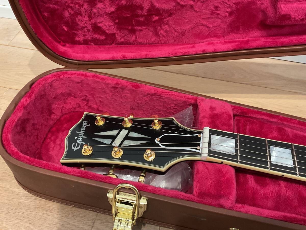 Epiphone Inspired by Gibson Custom 1959 ES-355 Ebony Black Semi-Acoustic #QY37XT