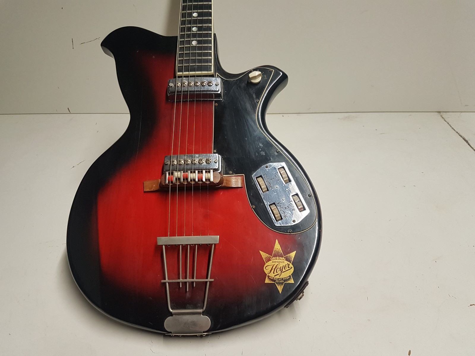 1962 HOYER ELECTRIC GUITAR – FIRST MODEL EVER MADE