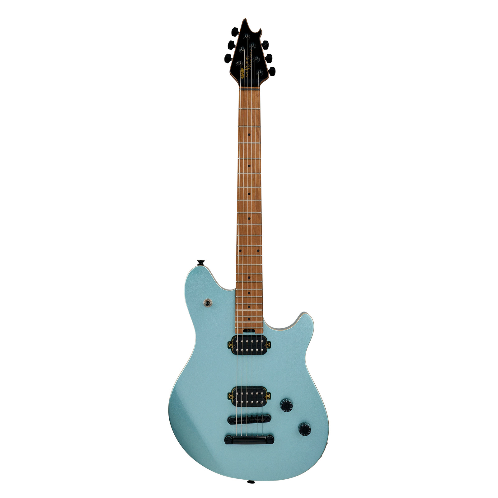 EVH Wolfgang WG Standard T.O.M. Electric Guitar – Sea Foam Pearl Metallic