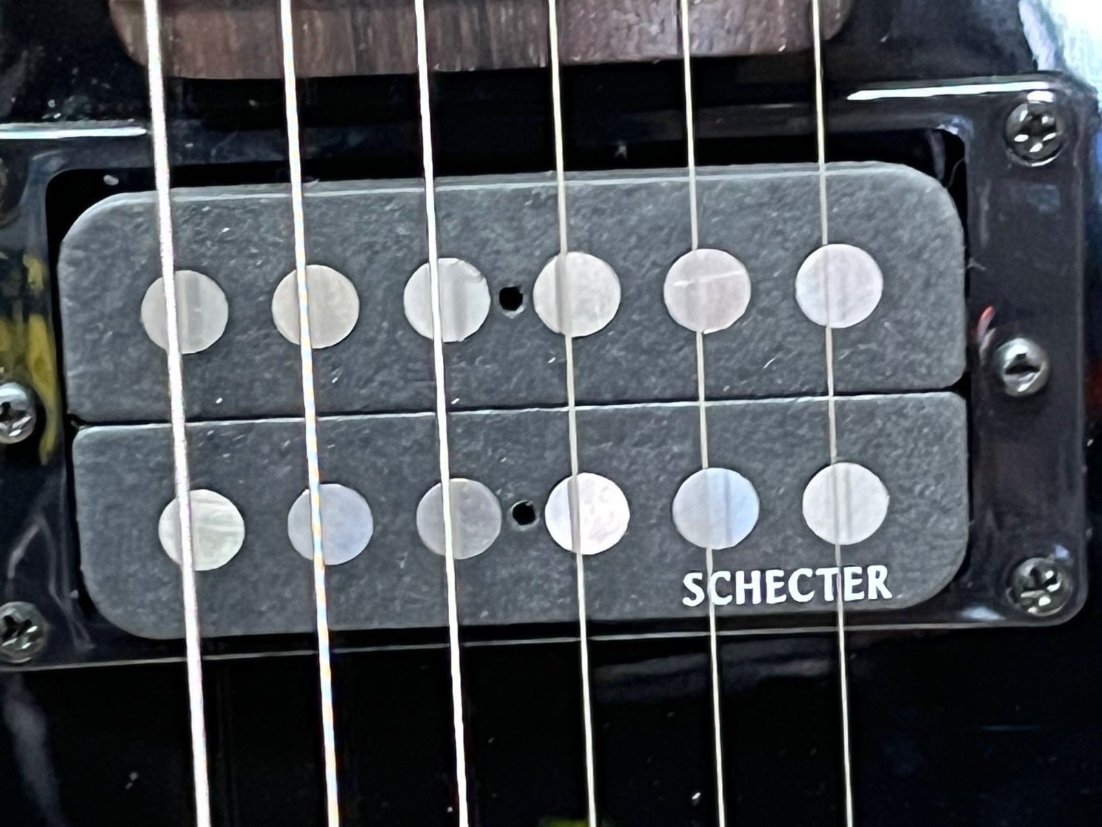 Schecter Diamond Series Tele Style HH Guitar (Black)