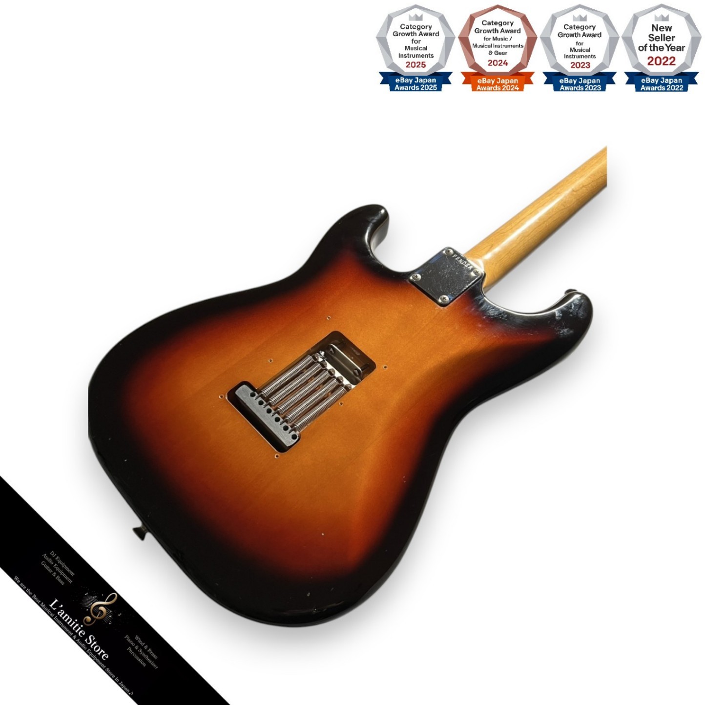Fender Japan STD62 Stratocaster ESerial 3.4kg Electric Guitar Guitar