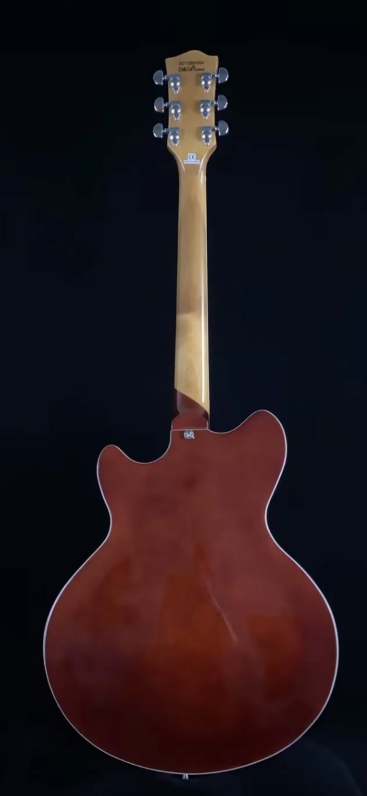 Chill Cat Spalted Maple Electric Guitar