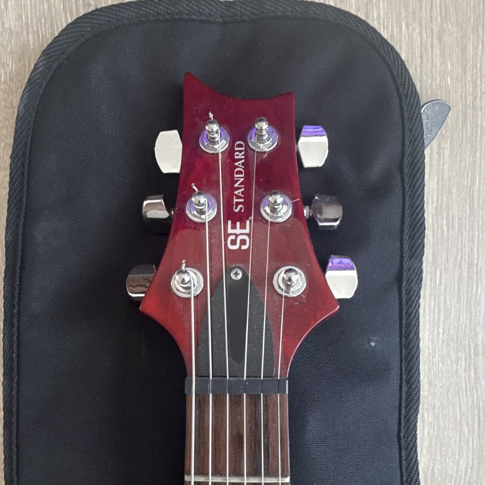 PRS SE Standard Solid Mahogany Red 6-String RH 22-Fret Electric Guitar+Bag