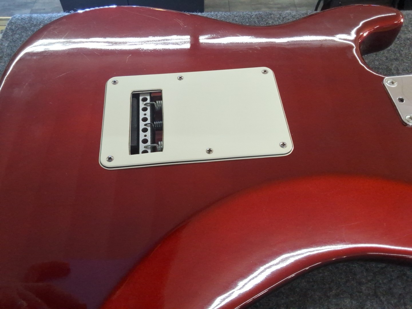 2003 Fender Stratocaster Maple Mexico Fat Red Wine