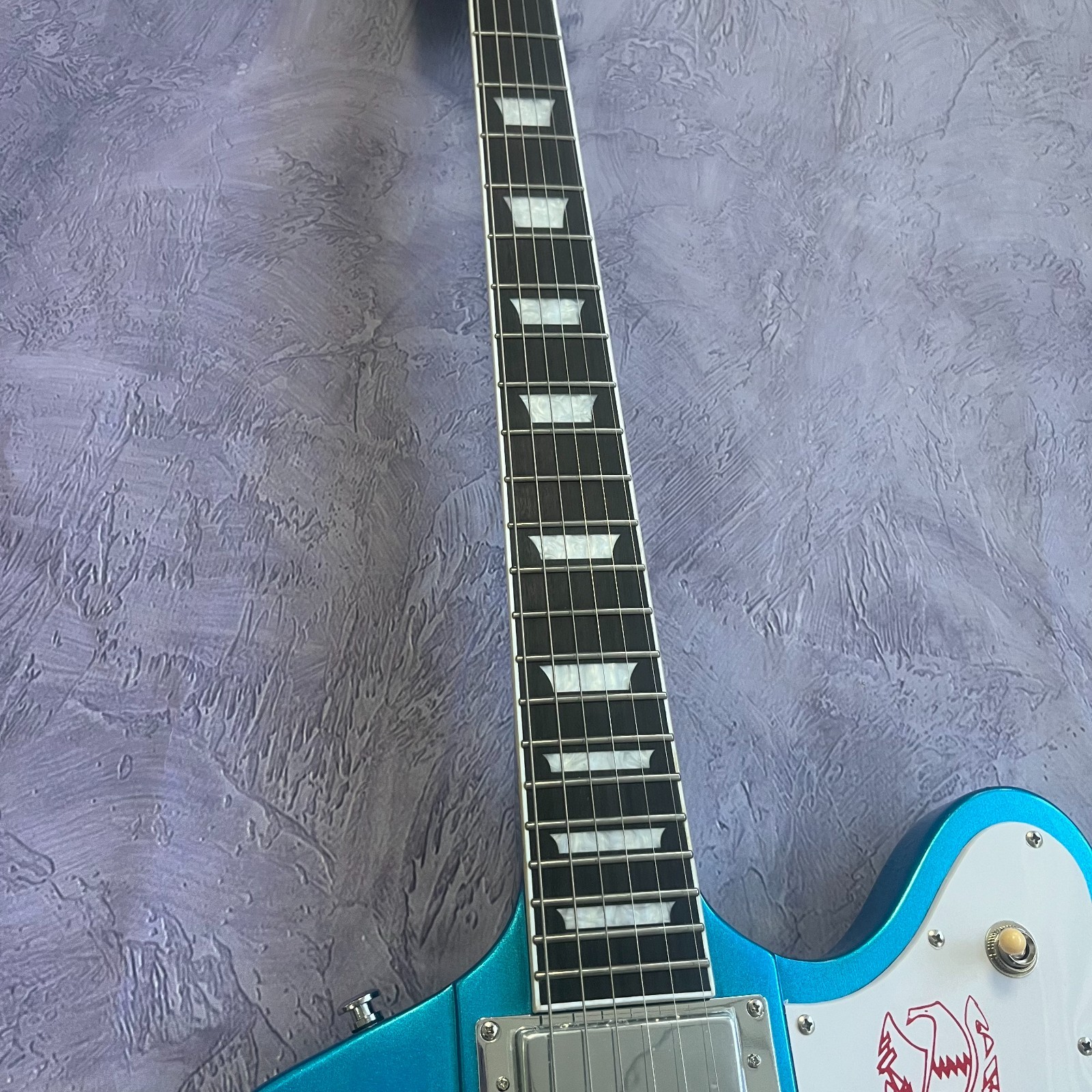 Custom Firebird Style Electric Guitar Rosewood Fingerboard Fixed Bridge