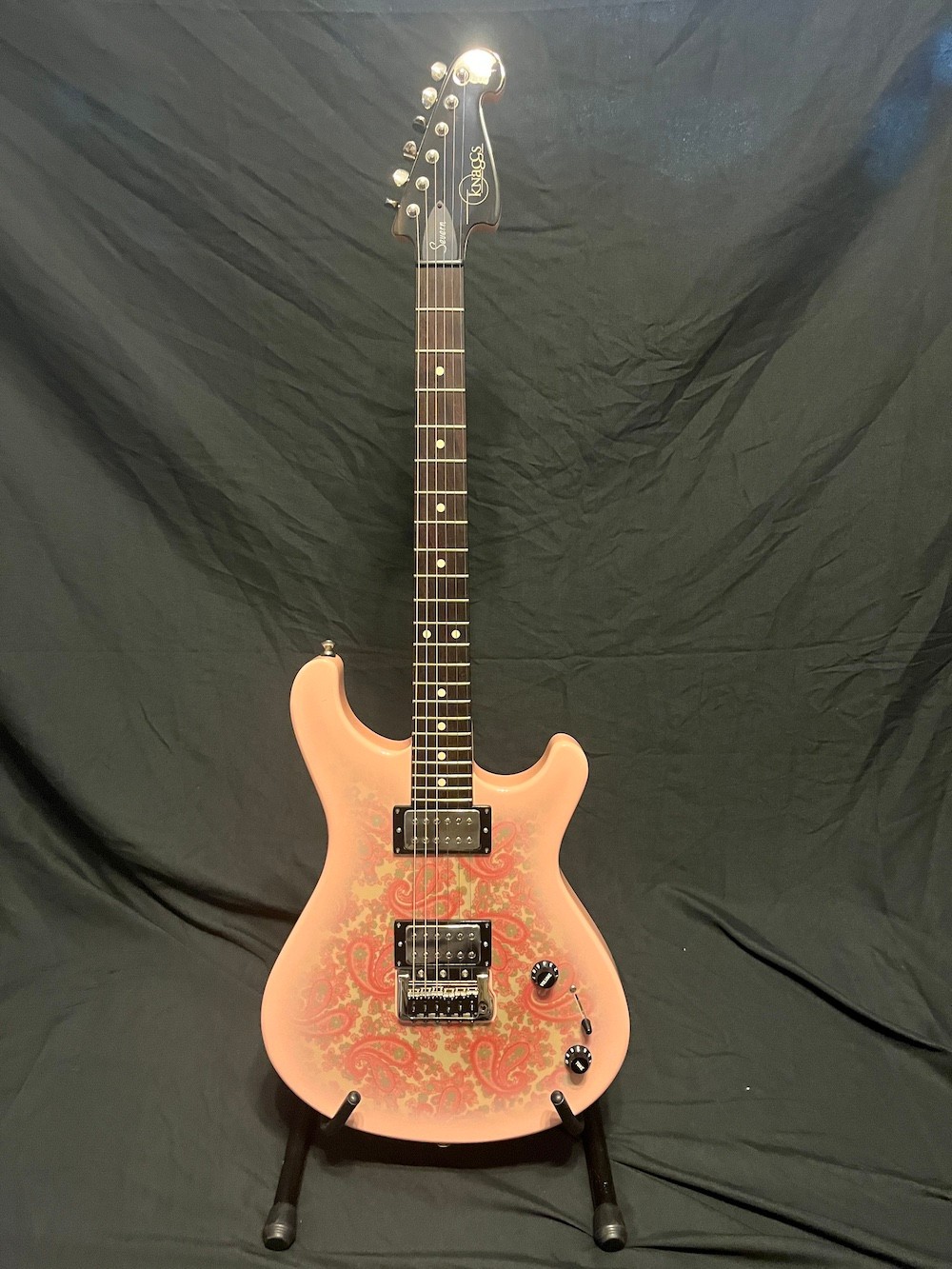 2025 Knaggs Severn T Buck in Pink Paisley-Bare Knuckles W/OHSC-MINT!