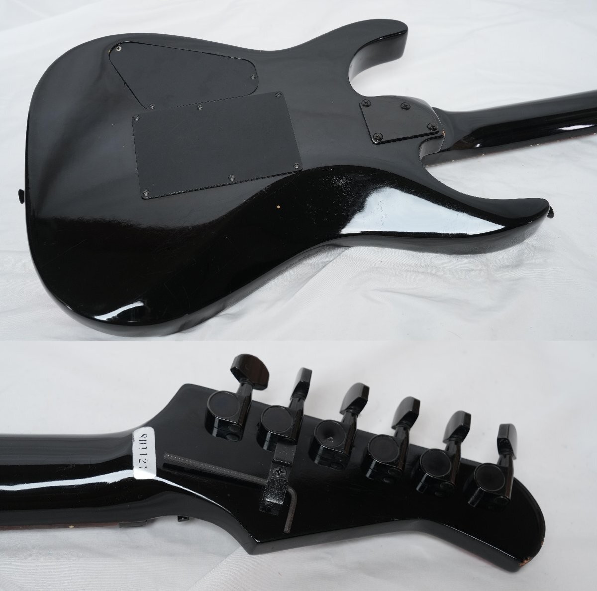 Electric Guitar Fernandes FR-120AV Whitesnake Vandenberg Signature 1988 Black