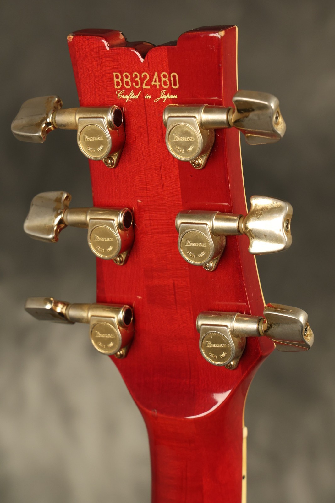 1983 Ibanez Artist AR300 Cherry Sunburst with HIGHLY FIGURED flame maple top